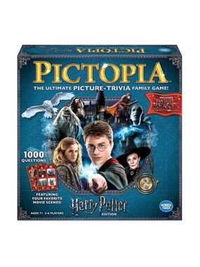 Pictopia: Harry Potter Edition Picture Trivia Board Game